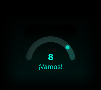 Puntuación de Disposición de 8, ¡Vamos!