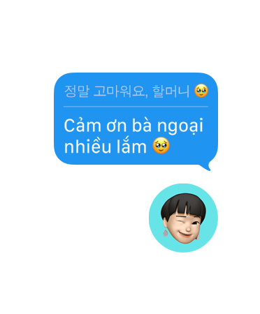 Live Translation changes language of message to English